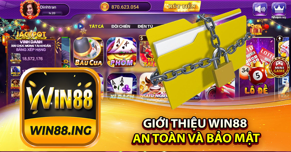 Giới thiệu Win88 - An toàn và bảo mật